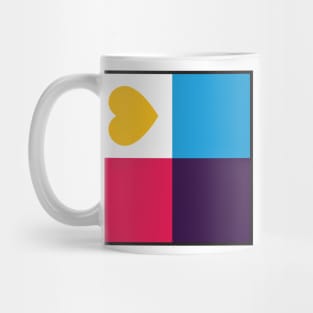 Poly Pride Flag - Minimalist Mug